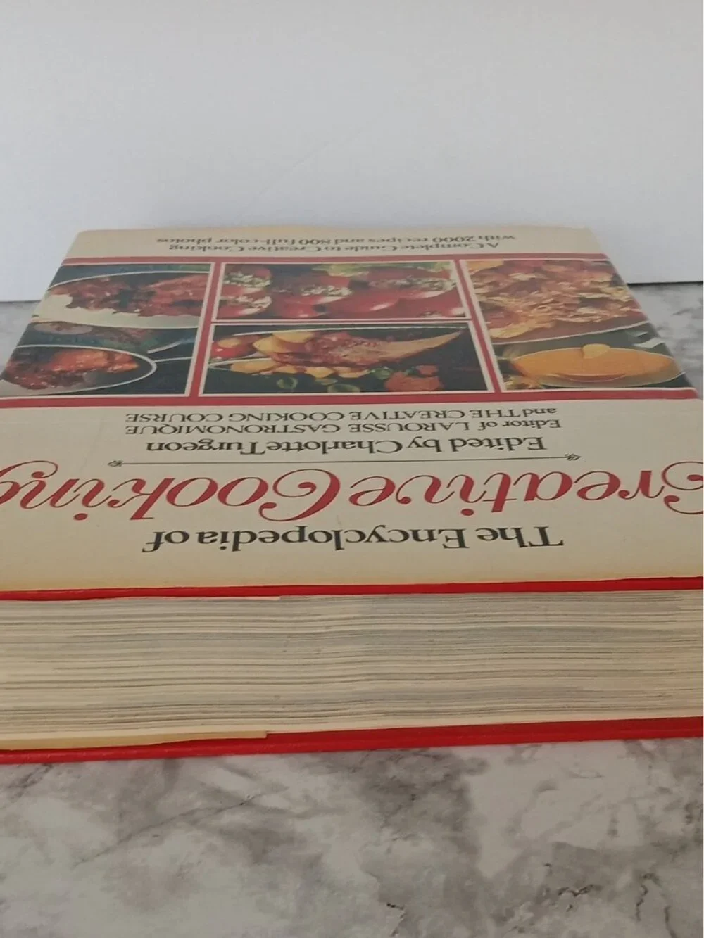 The Encyclopedia of Creative Cooking Hardcover Cookbook 2000 Recipes & 800 Photo